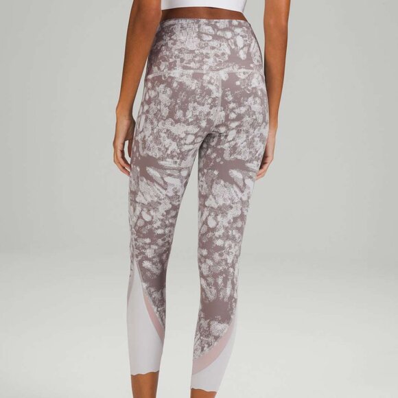 NEW Lululemon Wunder Under Scalloped Hem High-Rise Crop 23" *Luxtreme Roll Down - Picture 4 of 7